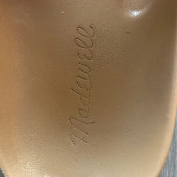 Madewell Brown Slides - Picture 2 of 5